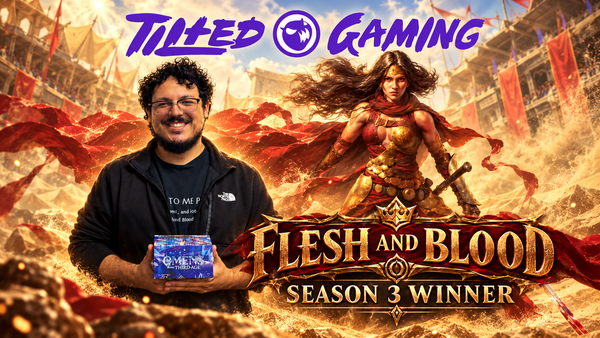 Season 3 Flesh and Blood Champion Spotlight: Joel Recinos the THIRD!