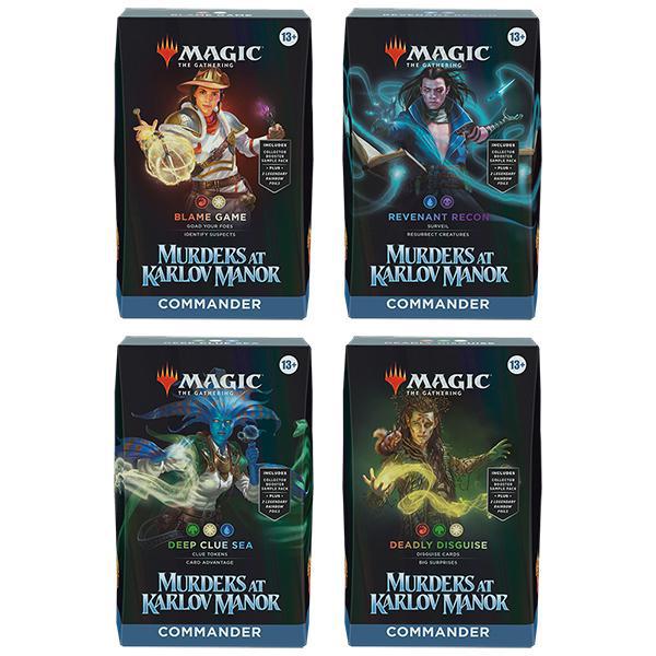 MTG: Murders at Karlov Manor Commander Decks MTG: Murders at Karlov Manor Commander Decks